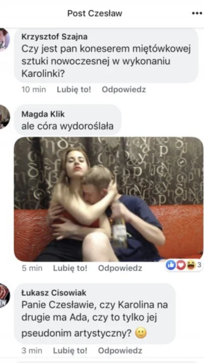 Ogladacznowy - 3 godz temu u czeska tak to wyglądało na fb( ͡° ͜ʖ ͡°)

#danielmagic...