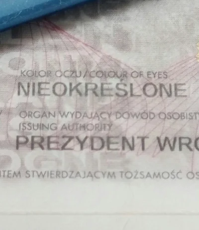 sidhellfire - Ja to wam zazdroszczę. Przynajmniej znacie swoje podstawowe cechy fizyc...