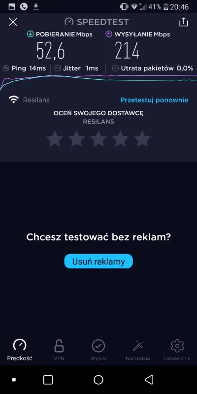 Marcinowy - WiFi na lotnisku w Szwecji Goteborg, robi wrażenie ( ͡º ͜ʖ͡º)
#speedtest ...