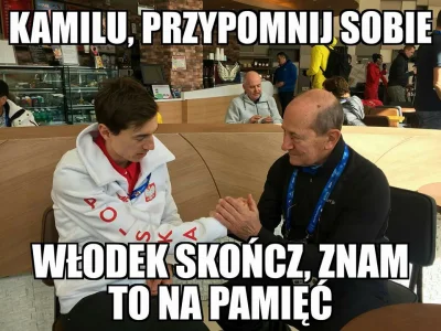 adammalysz - #skoki #stoch #szaranowicz #mniesmieszy #heheszki #humorobrazkowy #pjong...