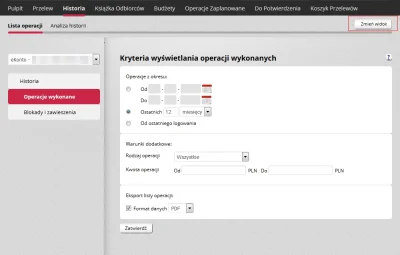 eloar - @arrent: w historii rachunku wybierz 'Zmień widok' (zaznaczone na czerwono na...