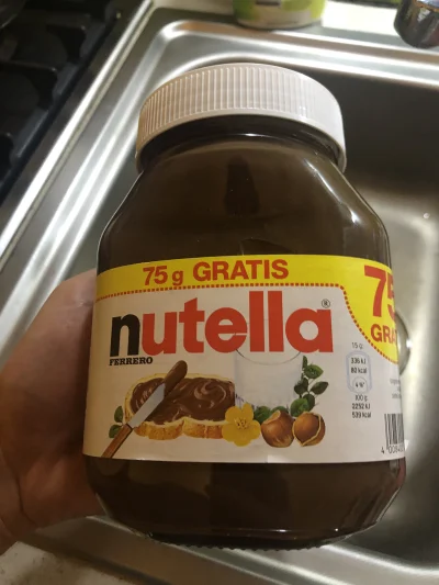 MZ23 - Tak wygląda Nutella za 15zł z Niemiec ( ͡° ͜ʖ ͡°) 
#nutella #slodycze #niemcy ...