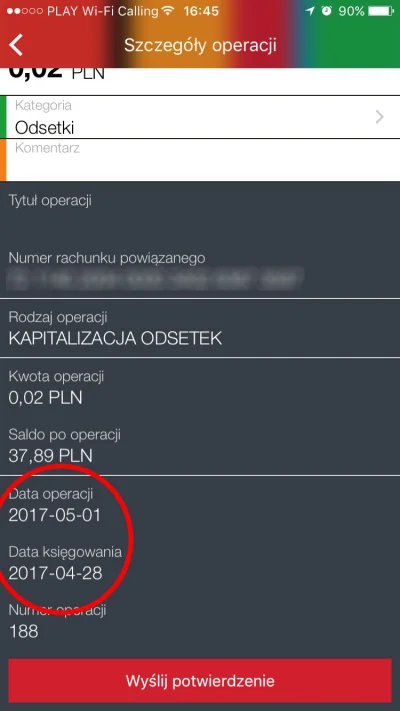 bubak - #mbank #pytanie
Czy to normalne, że operacja wykonana 1.05 (sic!) jest księg...