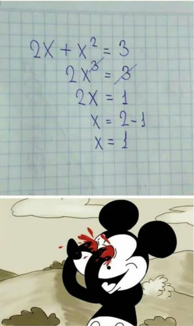ChytryPredator - o #!$%@? xD
#matematyka #heheszki #humorobrazkowy