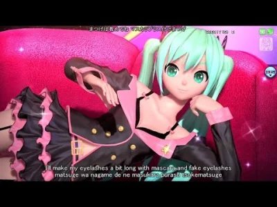 BlackReven - Starszy już utwór, ale filmik w 60fps z #projectdiva #vocaloid w #rejwen...