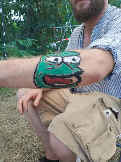 KutashiNakarmkota - Nawiedza Cię rzadki woodstockowy Pepe. Co robisz? #pepe #woodstoc...