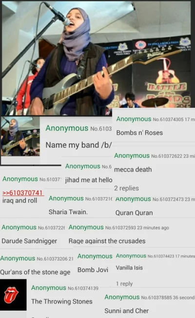 mieszalniapasz - #kapela #heheszki #4chan #nazwa

Wymyślcie nazwę dla mojej kapeli....