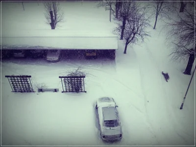 salsablip - największy śnieg tej zimy. W sumie to nie wiem czy nie dwóch ostatnich zi...