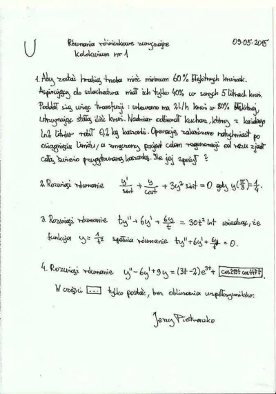 ZawszeMyjeKubkiOctem - #pwr #matematyka #pietraszko