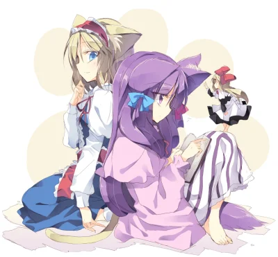 Banri - #randomanimeshit #touhou #neko #kemonomimi #alicemargatroid #patchouliknowled...