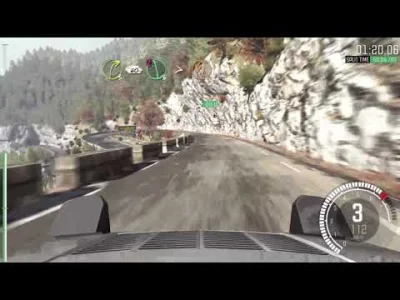 CREATE_USER - Lancia Stratos, Route de turini descente Monaco, z czasem 02:33:177 co ...