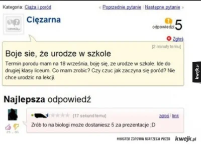 InsaneMaiden - Pewnie już było, ale nie widziałam, więc wrzucam bo dobre ;-)))

SPO...