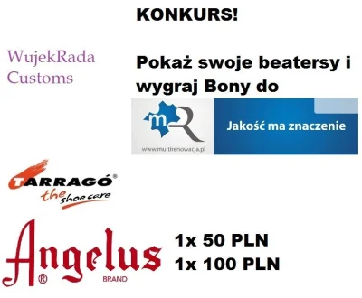 WujekRada - Zapraszam. Angelus dostępy w Polsce. 

#streetwear #wujekradacustoms #but...