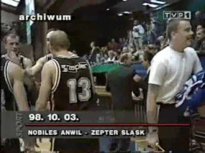 pogop - @osael: Podobny motyw z polskiej ligi 1998 r. #nobiles #anwil #wloclawek - Ze...