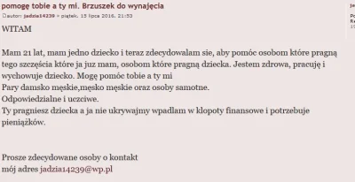 panQTAZ - Ciekawostka: Jak ktoś cierpi bo żona nie może zajść w ciążę - na przykład j...