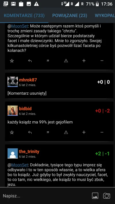 K.....3 - @przemek89x pod znaleziskiem o dziewczynkach które lizały kolana księdza