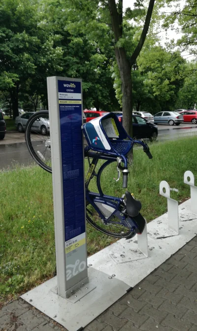 Korpokociak - Nowe stojaki na rowery? #krakow #wavelo