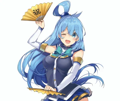 LlamaRzr - #randomanimeshit #konosubarashiisekainishukufukuwo #konosuba #aqua #blushe...