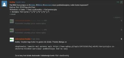 zielonamarchewka - Typ skopiowal slowo w slowo moj wpis podmieniajac kod na swoj i te...