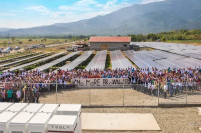J.....I - Mieszkańcy Filipin cieszą się z nowej instalacji Tesla :)

https://www.en...