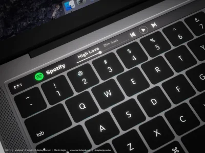 majsterV2 - @Vein: Ten laptop ma w sobie coś co mają nowe macbooki pod monitorem ( ͡°...