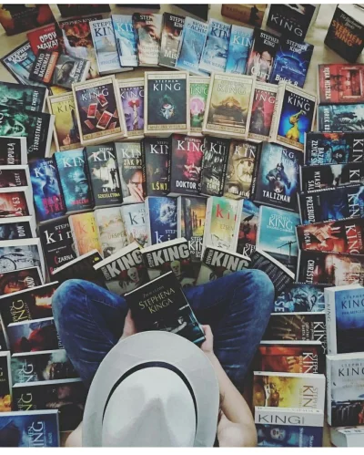 Luna_Lovegood - Piękna kolekcja :) 
Instagram autorki zdjęcia: bookmoment
#stephenkin...