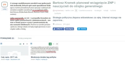 4x80 - ZNP twierdzi, że to nie strajk polityczny, a jakie zdanie ma pan Michał Białek...