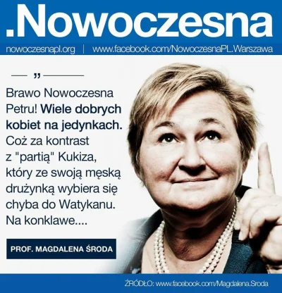 KawalerPowiatowy - Bravo, bravissimo! Taki autorytet to ja rozumiem!
#nowoczesnapl #...