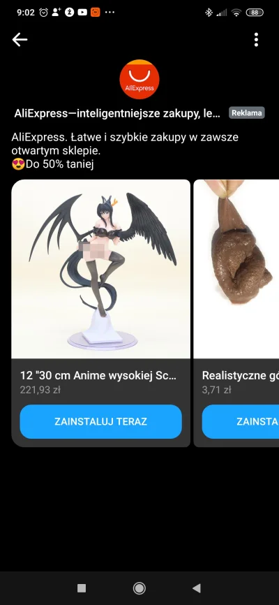 menmikimen - Dziękuję #aliexpress za te wspaniałe rekomendacje. Figurka anime z gołą ...