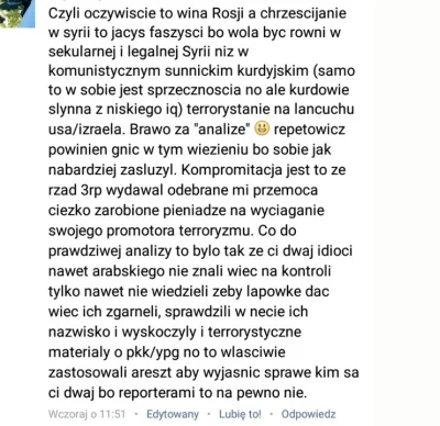 nom_om - Klasyczny komentarz mareczka do postu Ryczka, który opisywal "przygody" Repe...