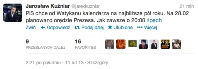 rzecznik_rzadu - A idiota dalej swoje... #twitter #debilizm #kuzniartwittuje