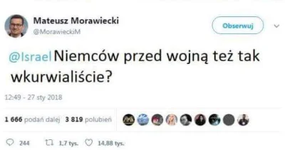 Distracted93 - #morawiecki #Izrael #twitter #xd