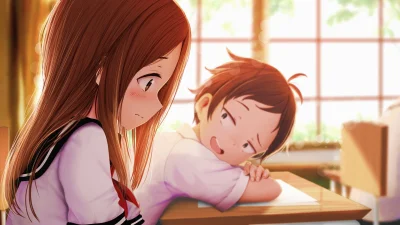 bakayarou - #randomanimeshit #karakaijouzunotakagisan #nishikata #takagisan #animeart...