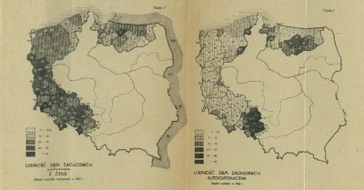 Pshemeck - Pochodzenie ludności Ziem Odzyskanych w 1950 roku. Tak to niestety wygląda...