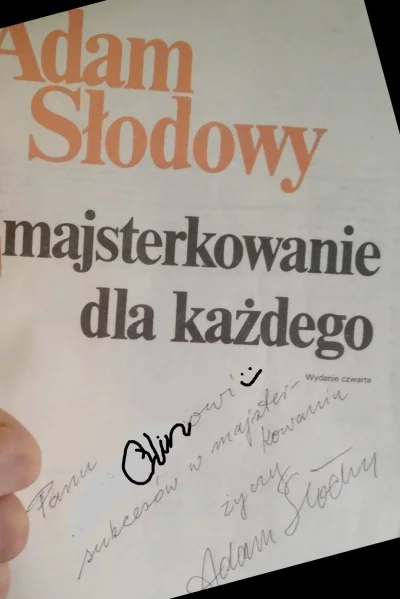 o.....n - @shroon: Mogę pochwalić się osobistą dedykacją. Dla mnie to działa jak błog...