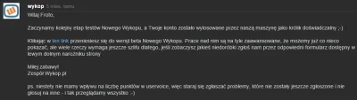 Froto - Heh co za niespodzianka, sprawdzam link ze starej wiadomości od @wykop, a tam...