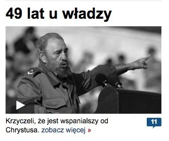 w.....s - ( ͡° ͜ʖ ͡°)
#polityka #tvn24 #fidelcastro