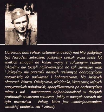 kuriozum5 - #patriotyzm #polska #historia #zolnierzewykleci

Stanisław Sojczyński "Wa...