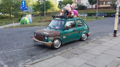 dzieju41 - Takie auto śmiga po mojej dzielni ( ͡° ͜ʖ ͡°)
#szczecin #motoryzacja #sam...