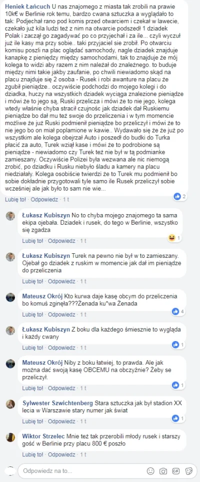 heniek_lancuch1 - Ostatnio podobna historia była opisana w grupie FB - Laweciarze w U...