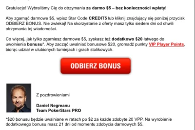 krisLS - @elcezet: Ja dostałem $5, ale nie na urodziny. Chyba, że spóźniony prezent o...