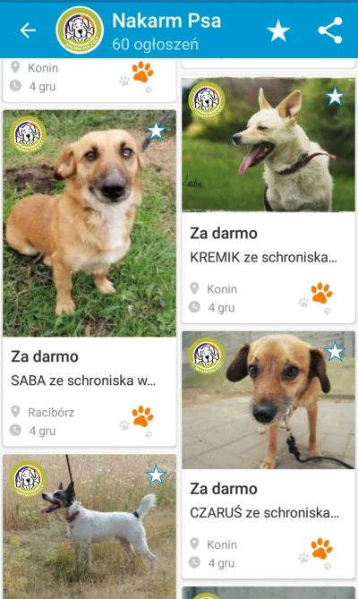 Wodkazbatatow - Mirki i mirabelki! 
Olx znów karmi pieski. Raz dziennie można wejść, ...