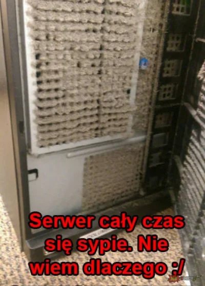 borysszyc - Panowie znalazłem powód dlaczego serwery nie działają jak trzeba @MattheV...