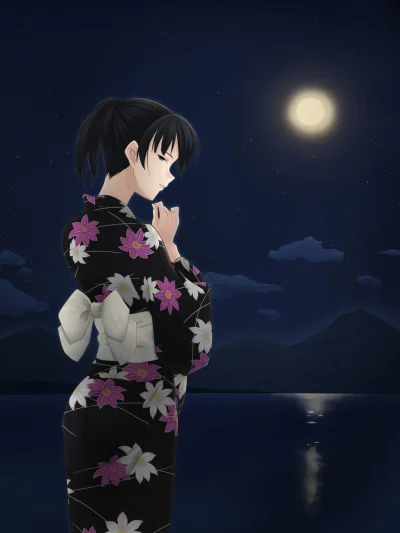 Czokolad - #randomanimeshit #amagami #hibikitsukahara #kimono