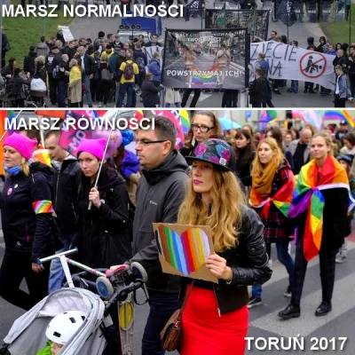 artpop - Dziś odbył się 1. Marsz Równości w Toruniu. Było ponad tysiąc osób. Brawo To...