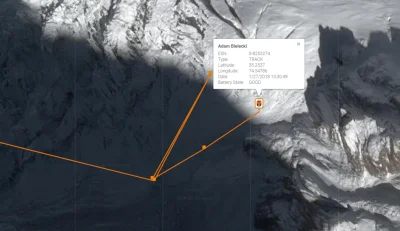 lolek43 - nowa pozycja GPS
#himalaizm 
#wspinaczka 
#nangaparbat