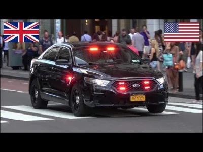 starnak - Police responding - BEST OF 2016 - Siren, horn & action with police cars