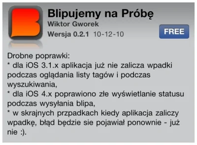 chato - #iphone: #blipujemy 0.2.1 - no to zobaczymy jak się po update'cie będzie się ...