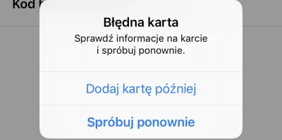 m.....x - Tak duże zainteresowanie że nie mogę dodać karty do Apple Pay? Ktoś ma podo...