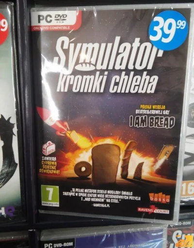 krzynek - to teraz nawet symulator kromki chleba odegra ważną role, jeśli taka kromka...